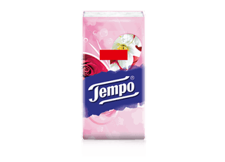 Mouchoirs Tempo "Féerie de roses“