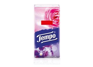 Mouchoirs Tempo "Féerie de roses“