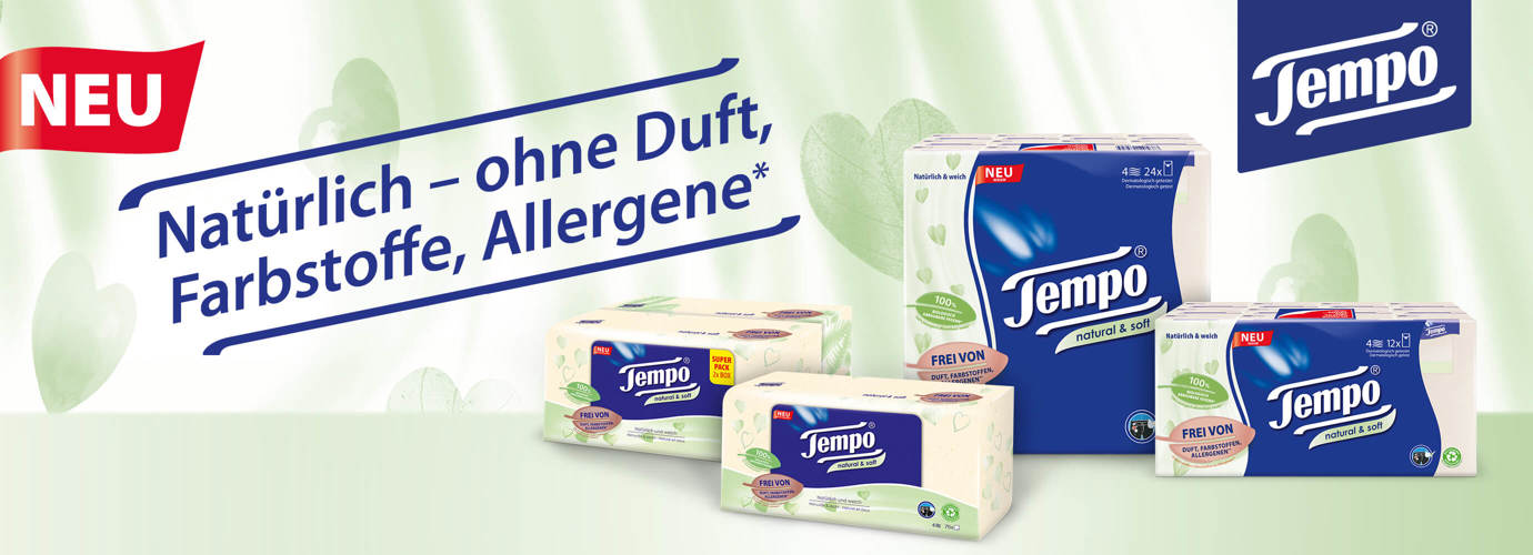 Teilnahmebedingungen „Tempo natural & soft Gewinnspiel“