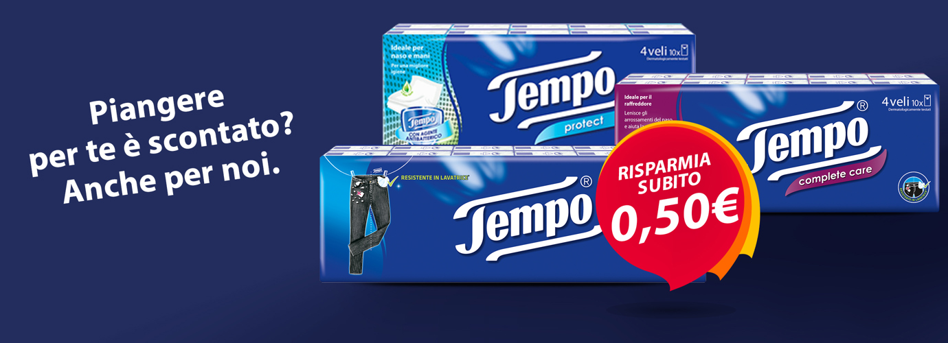 Prova i fazzoletti Tempo