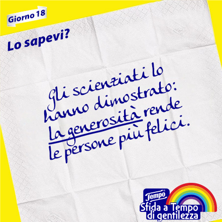 La Generosità Rende Felici