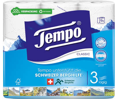 Tempo soutient l'Aide suisse à la montagne