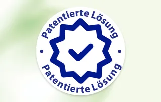 Patentierte Lösung