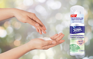 Desinfektions-Hand-Schaum
