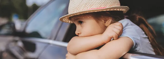Mal d’auto: sintomi e rimedi contro la nausea dei bambini